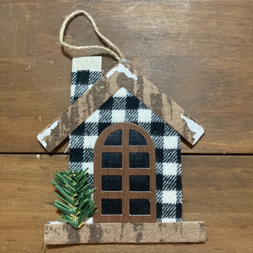Christmas House Home Ornament